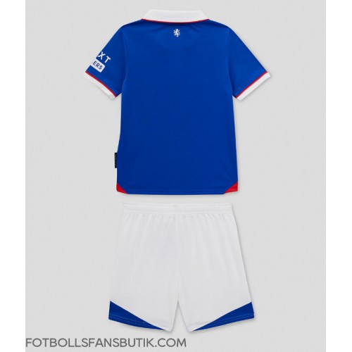 Rangers Replika Hemmatröja Barn 2025-26 Kortärmad (+ Korta byxor)
